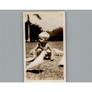 Antique 1940's Hanging With The Birds! - Black & White Photography Photos